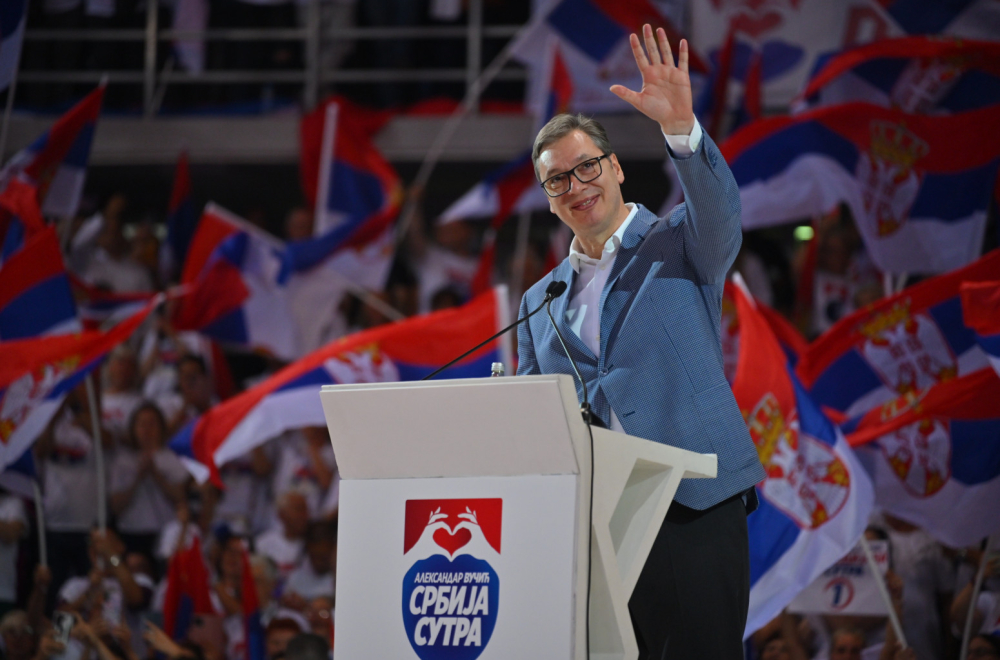 Održan miting u Nišu; Vučić: Njihov plan je da neke od nas streljaju, a naš plan je razvoj Srbije FOTO/VIDEO