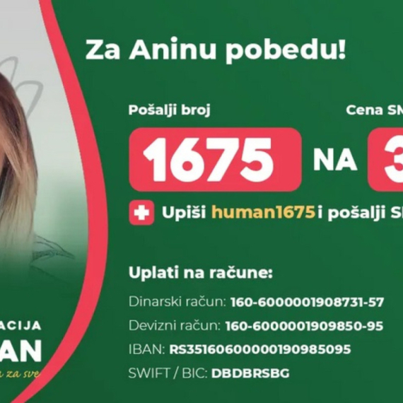 Ani je hitno potrebna naša pomoć: 1675 na 3030