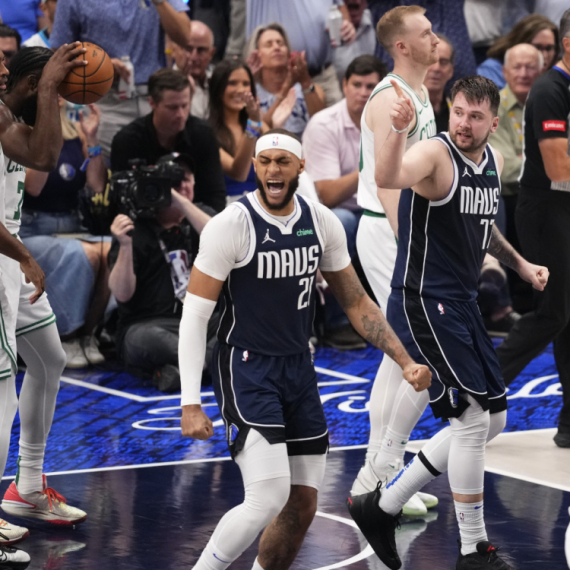 Dončić heroj, Dalas izbegao "metlu" – Boston "pregažen" u Teksasu