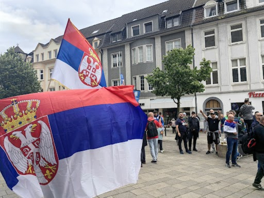 Krenulo srbovanje u Gelzenkirhenu FOTO/VIDEO