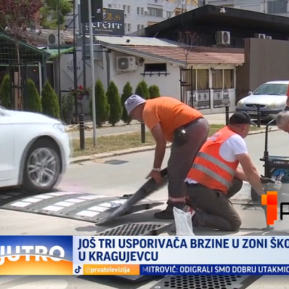 Kragujevac preduzima drastične mere: Pored usporivača brzine, postaviće i kamere VIDEO