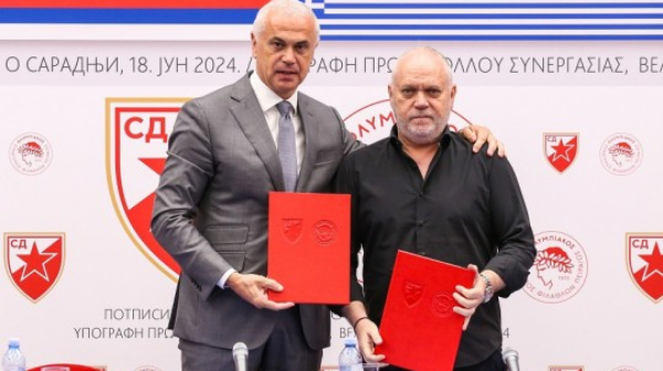 "Braća zauvek" – Zvezda i Olimpijakos potpisali istorijski ugovor