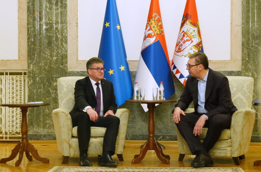 Lajčak: Otvoren razgovor sa Vučićem o dijalogu, dogovorili smo se oko narednih koraka VIDEO