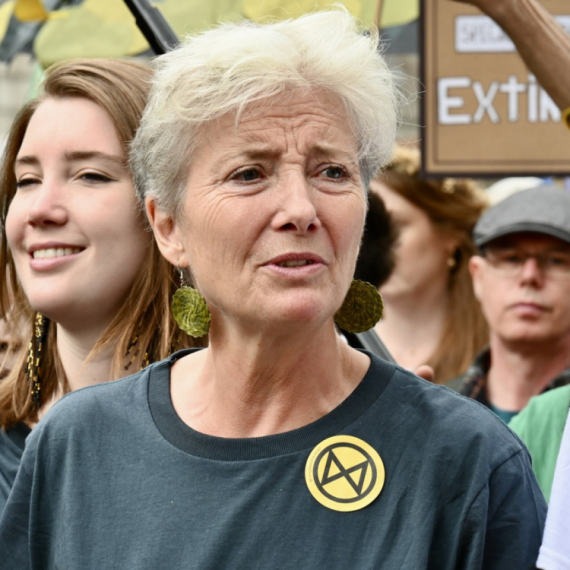Proslavljena glumica predvodila protest u Londonu FOTO