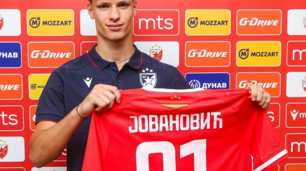 Zvezda predstavila Lanetovog sina: "Došao sam u najveći klub na Balkanu"