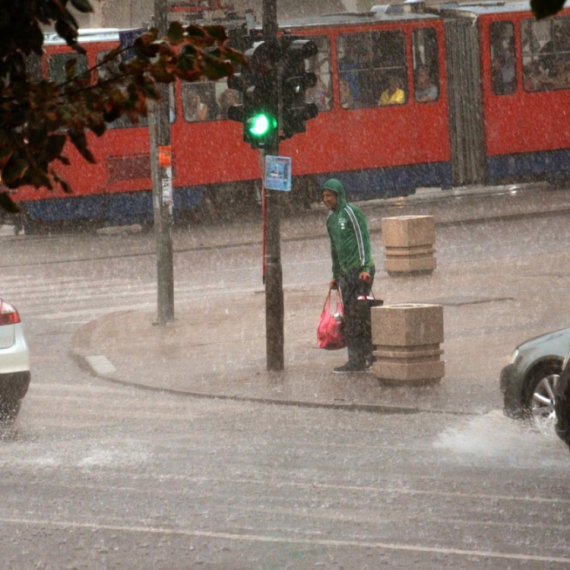 Get ready, total upheaval: It rains in Belgrade as well