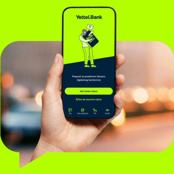 Preuzmite novu Yettel Bank mobilnu aplikaciju