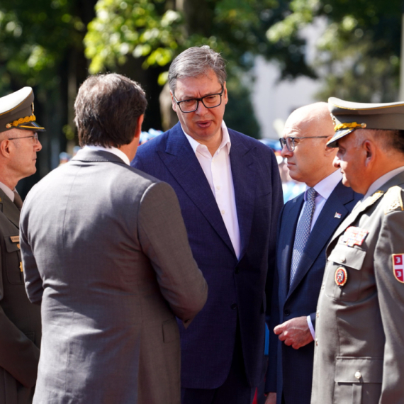 Vučić attends the exercise "Fire Strike 2024" in the Pasuljanske livade shooting range