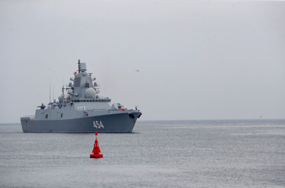 Moscow's Secret Operation Revealed; Russian warship spotted off the coast of Denmark VIDEO