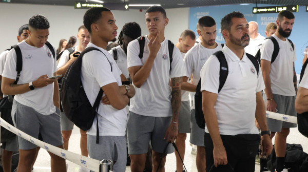 Crno-beli otputovali u Lugano – Stanojević poveo 24 igrača FOTO