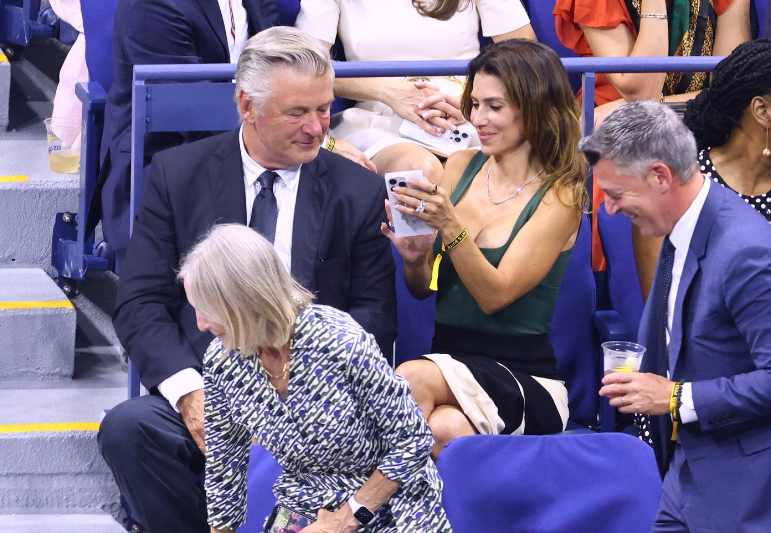 Holivudska zvezda gledala Đokovićev meč FOTO