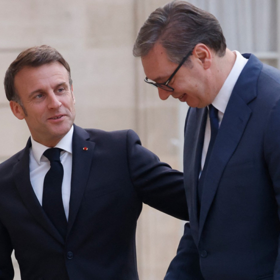 Vučić is in Paris today at the invitation of French President Macron