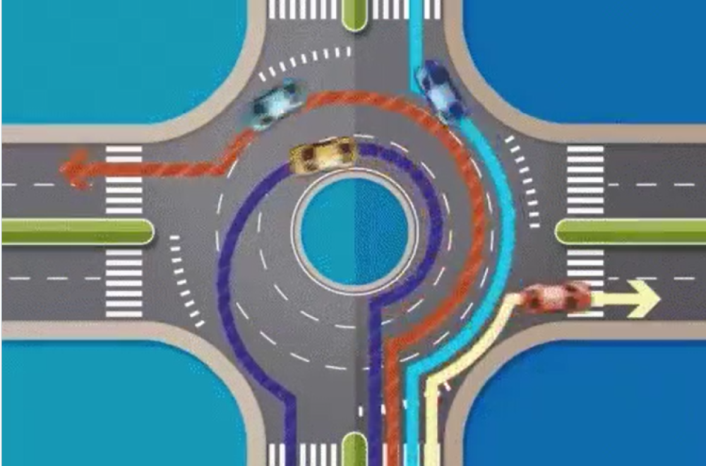 Pravila u kružnom toku sa više traka: Mnogi i dalje ne znaju ovo VIDEO