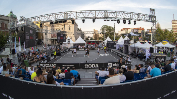 Finale državnog prvenstva u basketu u sredu na Trgu republike
