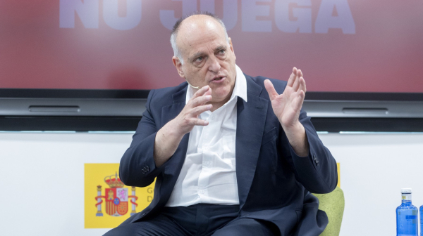 Predsednik španske lige Tebas nezadovoljan izjavama Vinisijusa