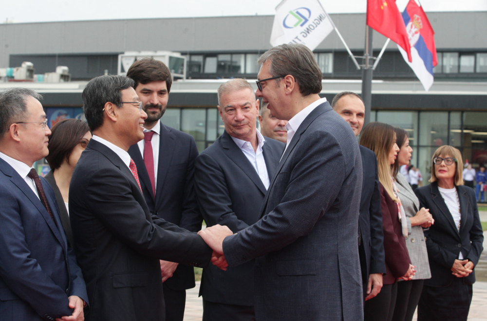 Vučić na otvaranju fabrike Linglong: Najveća investicija ikada, izvoziće 500 miliona evra FOTO/VIDEO