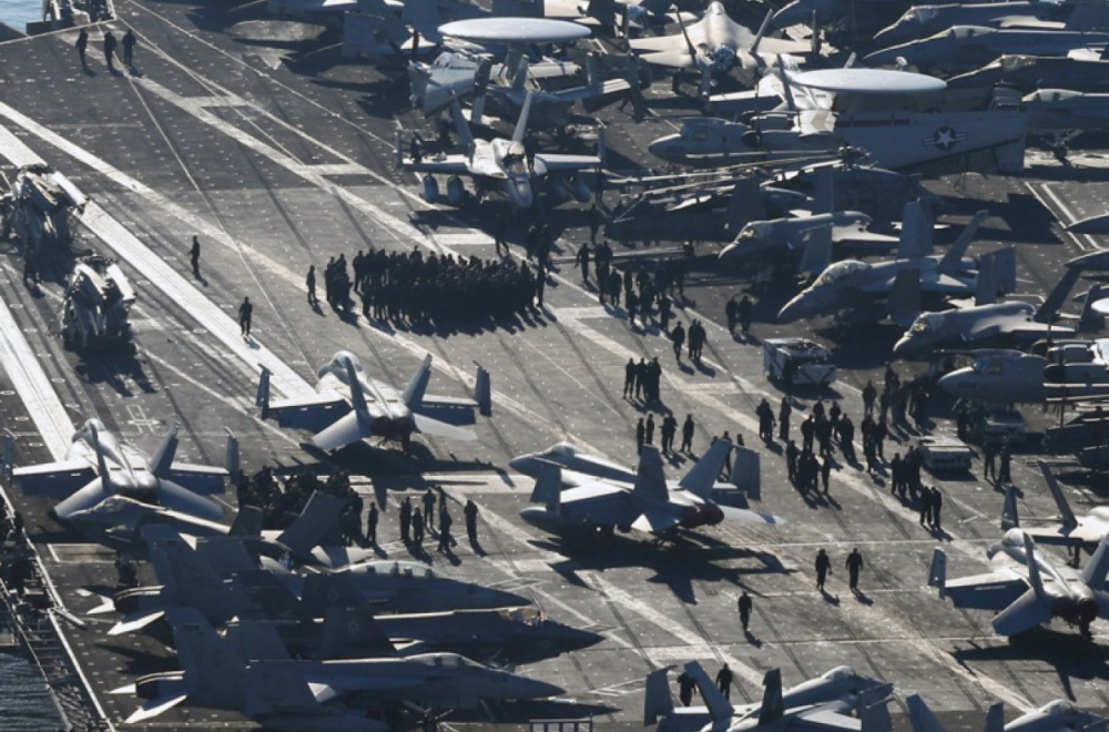 The message to the world has been sent—and it is brutal; 120,000 tons carried by 88 combat aircraft VIDEO