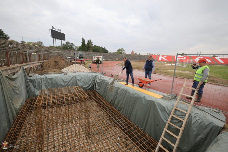 Rekonstrukcija stadiona Čika Dača u završnoj fazi