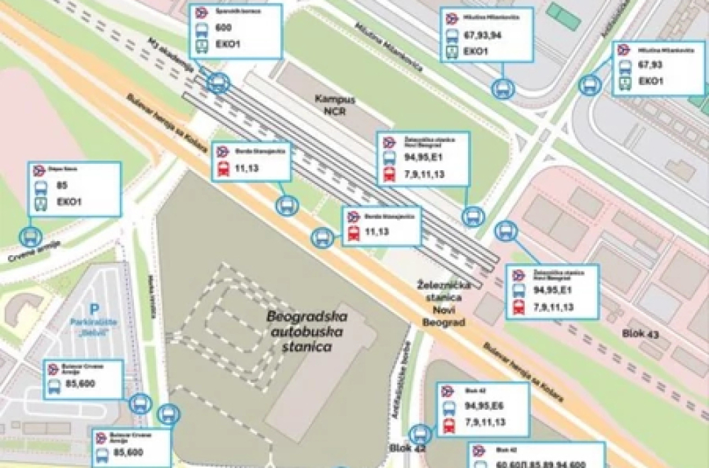 Nova autobuska stanica u Beogradu – kako doći do nje, kada se otvara: Detaljan vodič MAPA/FOTO