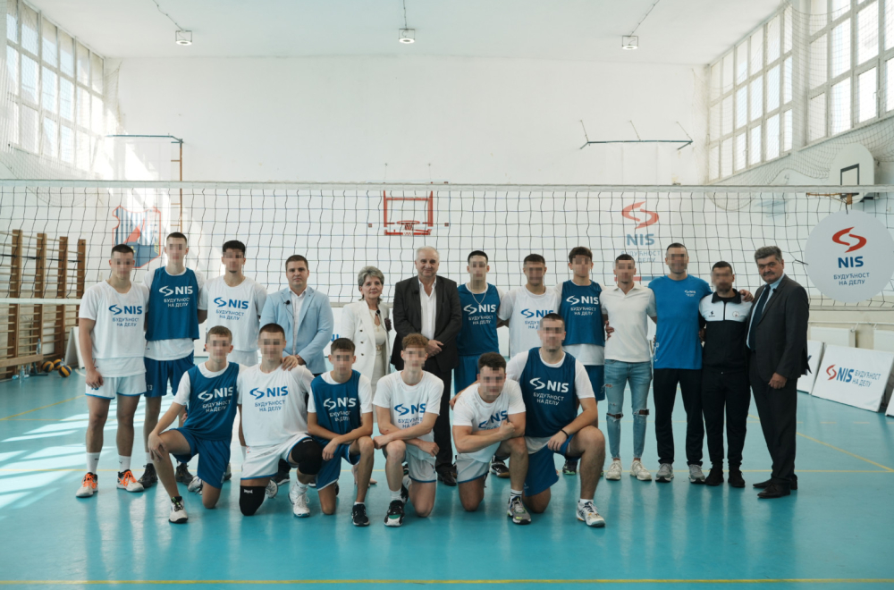 Moderna fiskulturna sala u školi Miloje Vasić u Velikom Gradištu uz podršku NIS-a FOTO