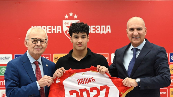 Zvezda "rezervisala" klinca: Avdiću maksimalan ugovor FOTO