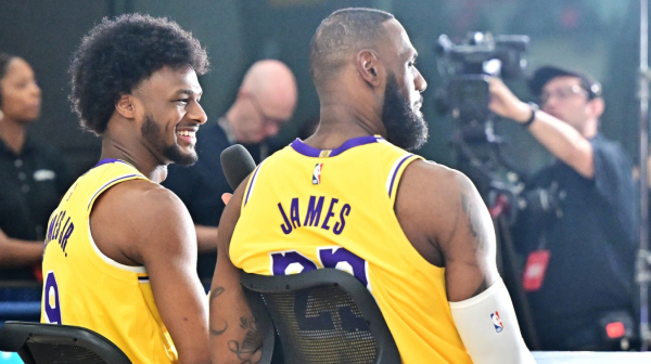 Kakav otac, takav sin; Lebron: "Čista radost" VIDEO