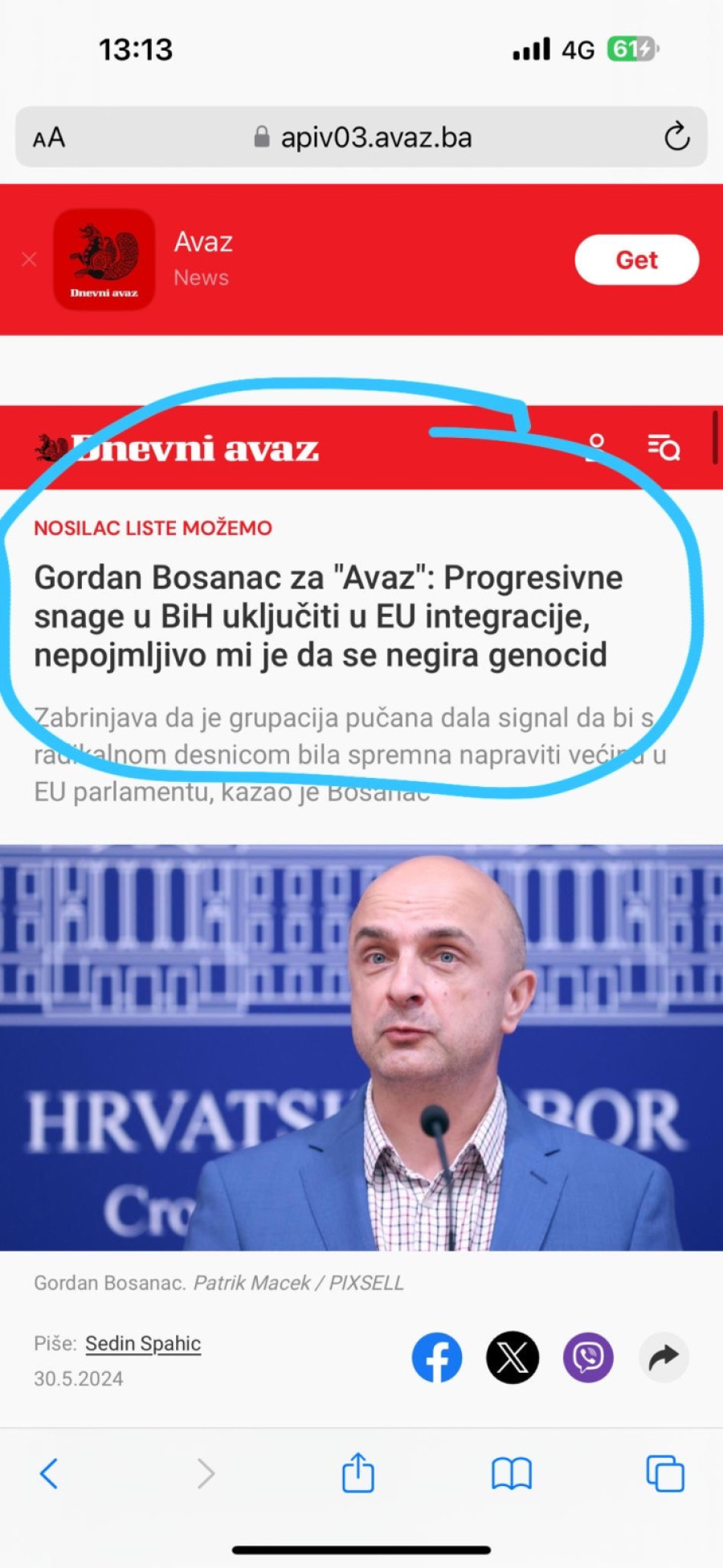 Hrvat, zagovornik teze da su Srbi genocidni, preuzeo koordinaciju lažnih ekologa iz Srbije VIDEO