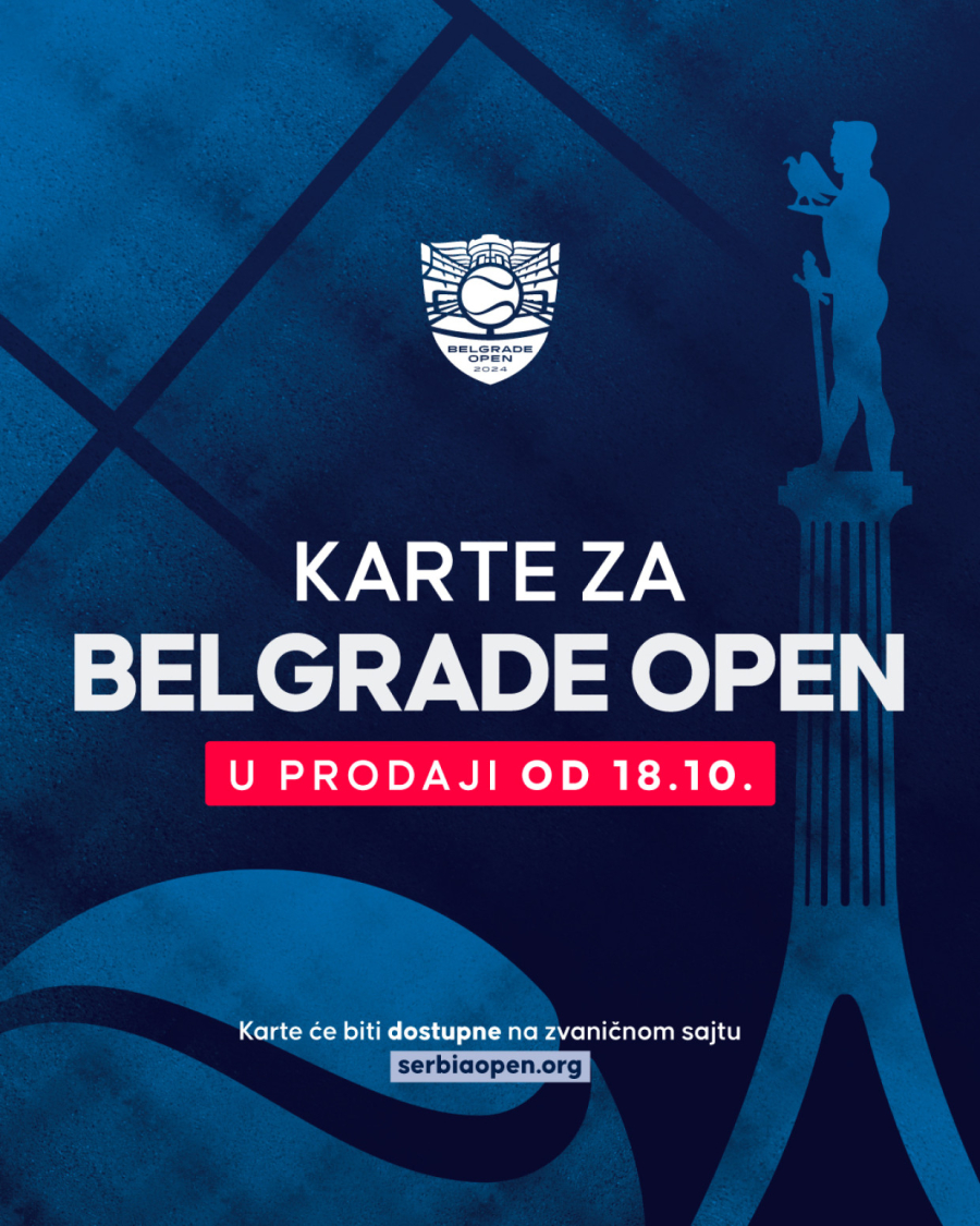 Vesti koje će obradovati sve ljubitelje tenisa – počinje prodaja karata za Beograd open