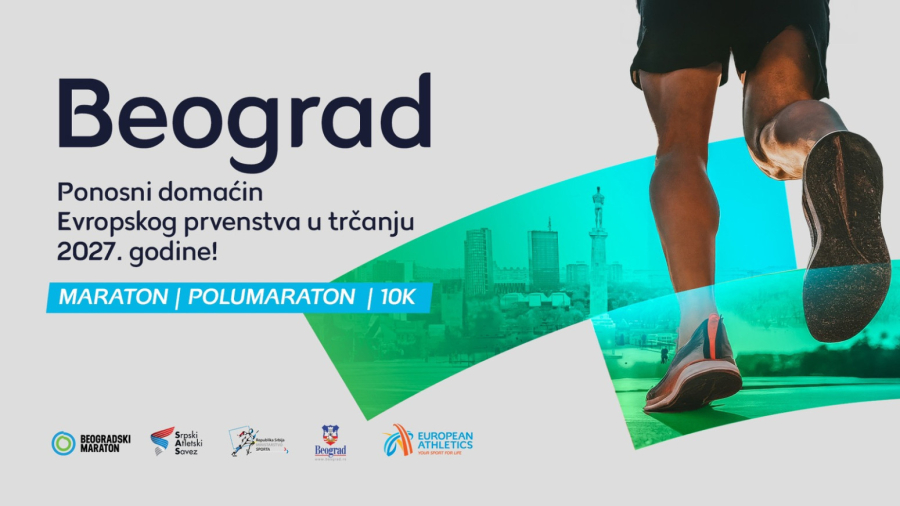 Beograd domaćin EP u trčanju 2027. godine