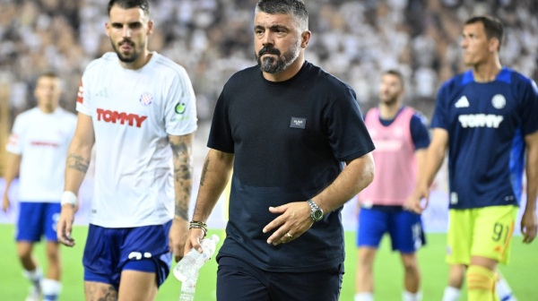 Hajduk se rastao sa Gatuzom