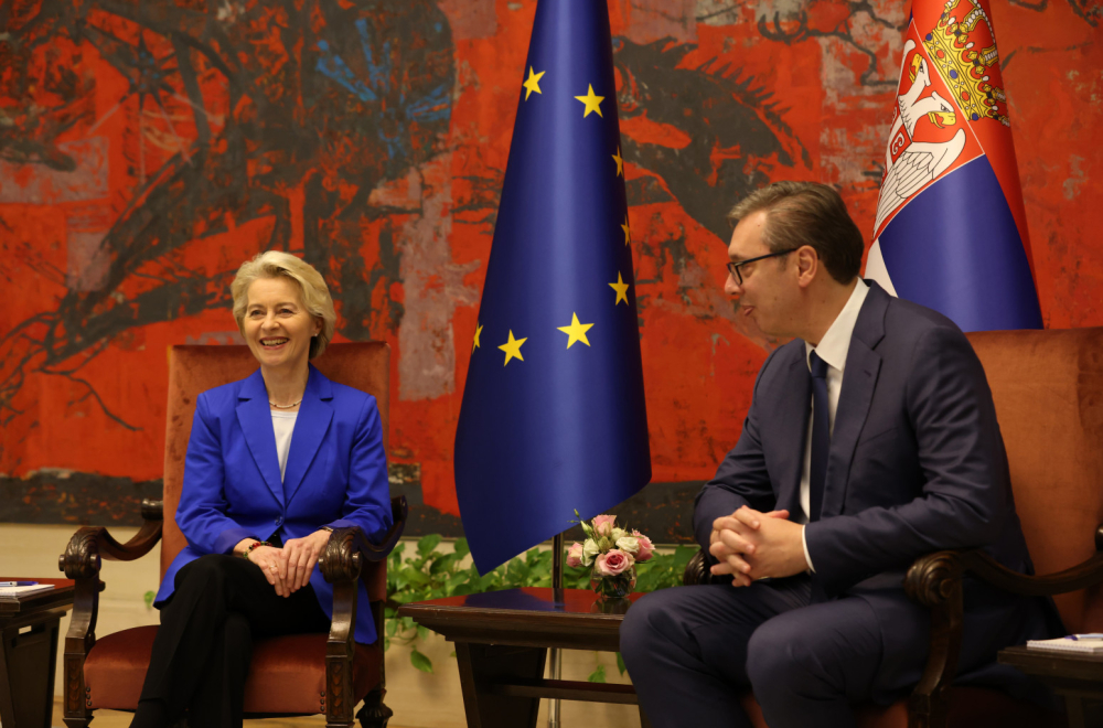 Vučić in Brussels today at dinner with von der Leyen: "I'll propose to EU to admit the entire Western Balkans"