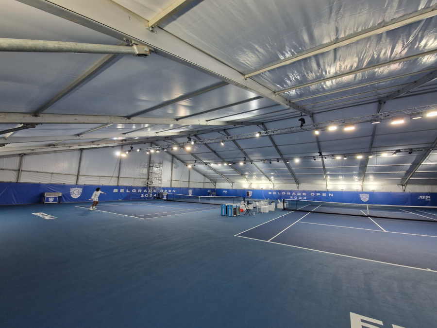 Spektakularni Beograd open – Arena spremna za tenis FOTO/VIDEO