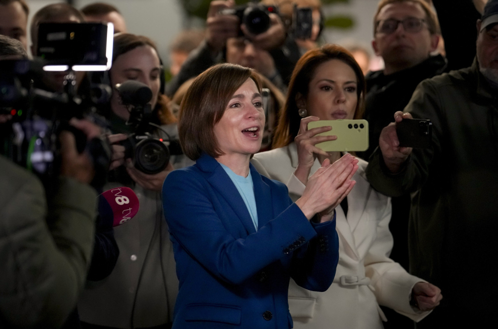 Maja Sandu osvojila drugi predsednički mandat