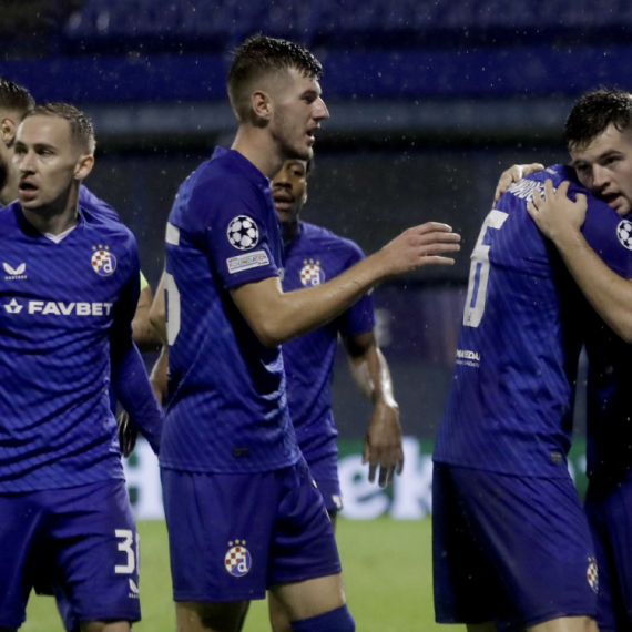 Dinamo nastavio proslavu i u Zagrebu