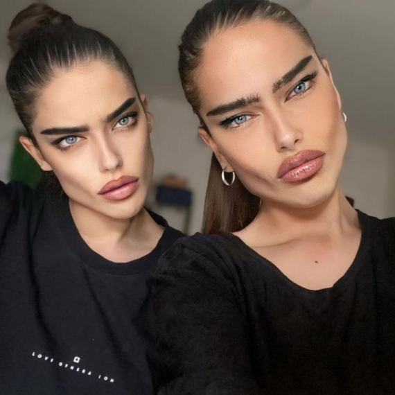 "Adrijana Lima s hakovanog Temua": Haos zbog bliznakinja iz Makedonije, mreže se usijale FOTO