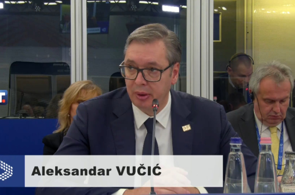 Aleksandar Vučić's historic speech before 46 leaders: President of Serbia at the Summit in Budapest VIDEO