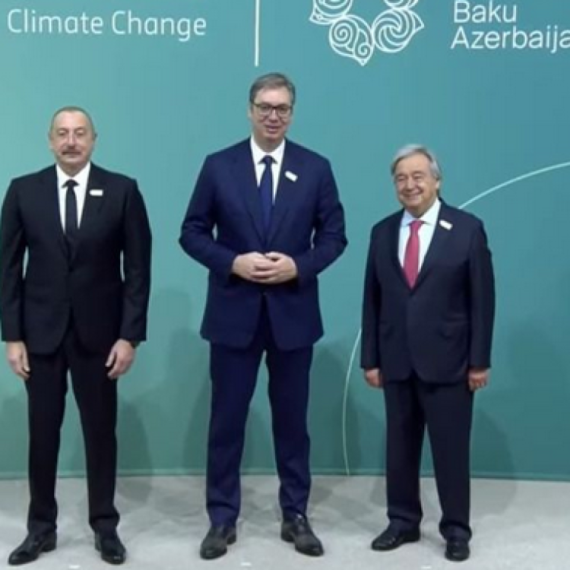 Vučić na Samitu COP29 u Bakuu: "Čast mi je da predstavljam Srbiju" FOTO