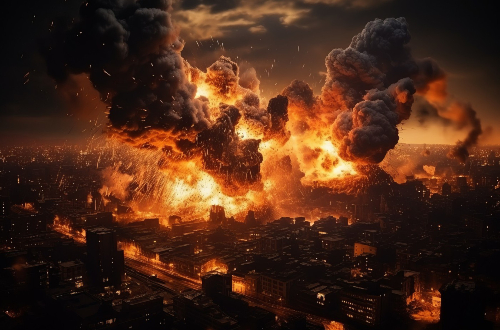 A massive attack on Russia was launched VIDEO
