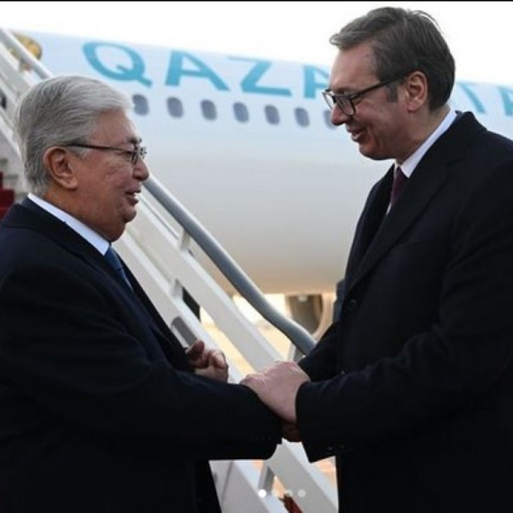 Vučić welcomed the President of Kazakhstan: "I hope you will feel at home here" PHOTO