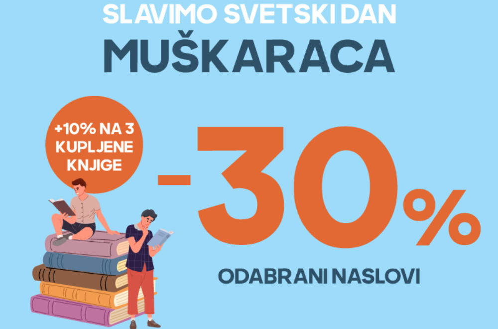 Vulkan izdavaštvo Svetski dan muškaraca proslavlja sjajnom akcijom