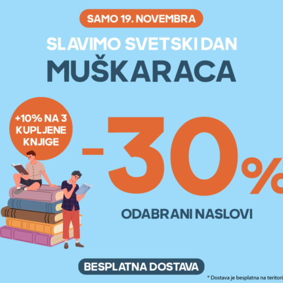 Vulkan izdavaštvo Svetski dan muškaraca proslavlja sjajnom akcijom