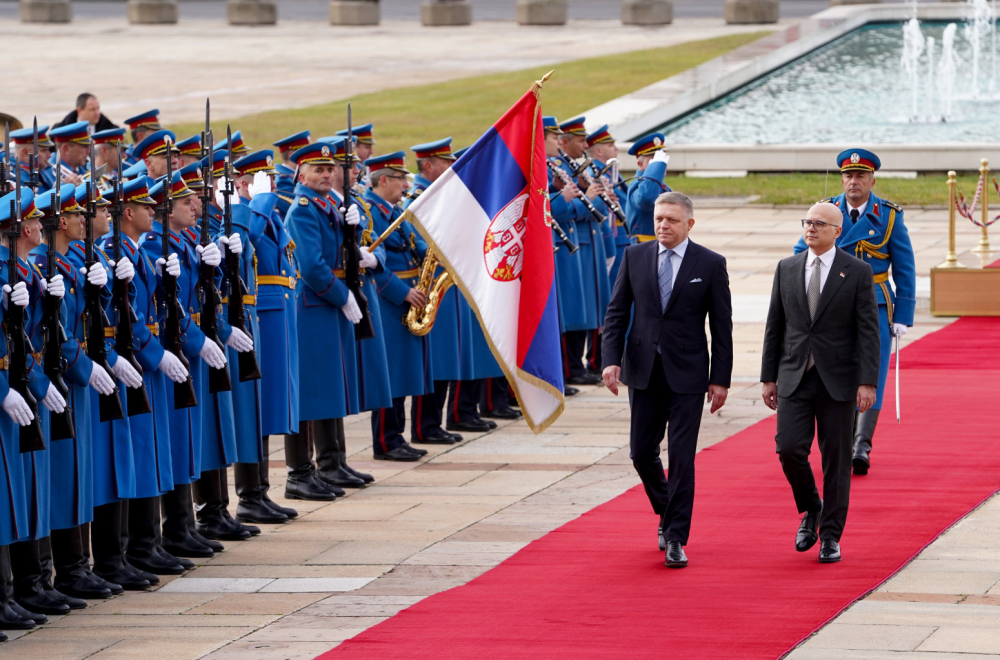Fico in Belgrade: He met with Vučić PHOTO