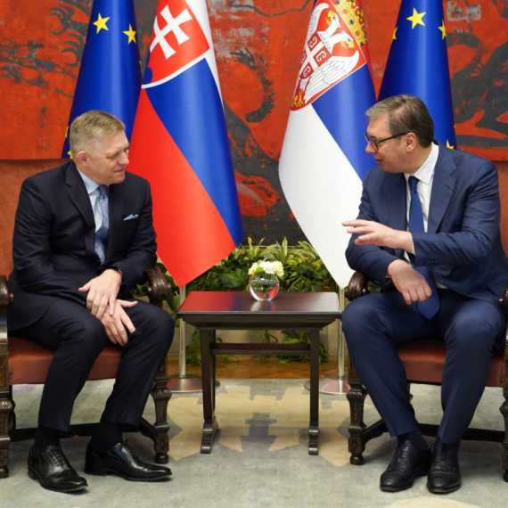 Fico u Beogradu; Tet-a-tet sastanak sa Vučićem i obraćanje: Slovačka nedvosmisleno podržava Srbiju FOTO