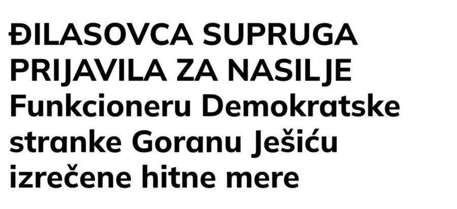 Osvedočeni nasilnik Đilas opet divljao u Skupštini; A ovo je presuda Ješiću za nasilje FOTO