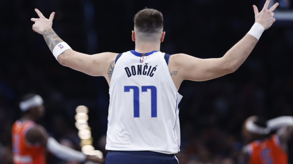 Dončić čuo srpski, pa se oduševio kada je ugledao poznato lice VIDEO