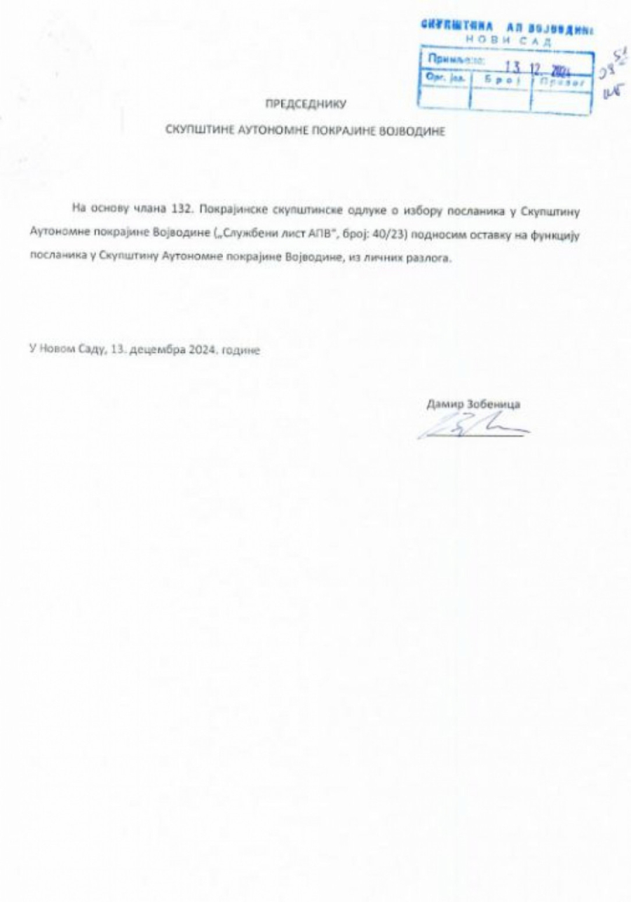 Ispunjeni svi zahtevi studenata do poslednjeg detalja: Zobenica, Jokić i Koldžić podneli ostavke FOTO