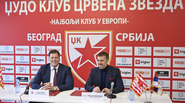 Nastavak uspešne saradnje između Džudo kluba Crvena zvezda i kompanije Sport Time Balkans