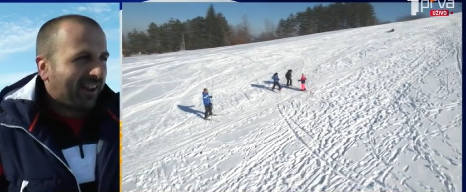 Meštani kablarskih sela napravili ski stazu sa žičarom: "Sve je besplatno" VIDEO