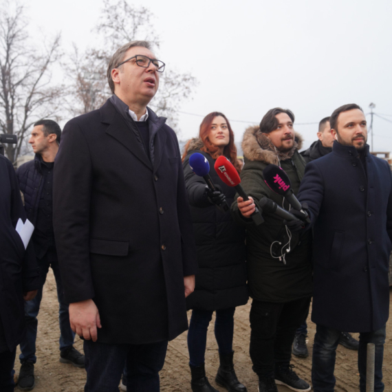 Vučić visited the works on the construction of Tiršova 2: "Incredible progress. Waiting lists are shrinking"