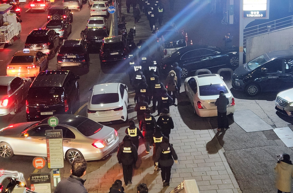 Residence besieged, 3,000 policemen on their feet: The first footage of the arrest of South Korean president